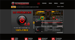 Desktop Screenshot of djprodecks.com